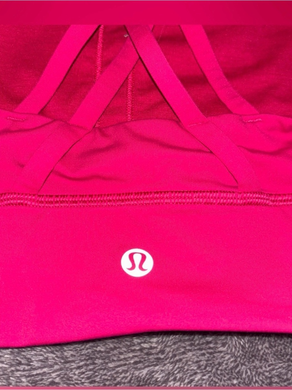 Lululemon Athletica Energy Longline Ripened Raspberry - Picture 2 of 5